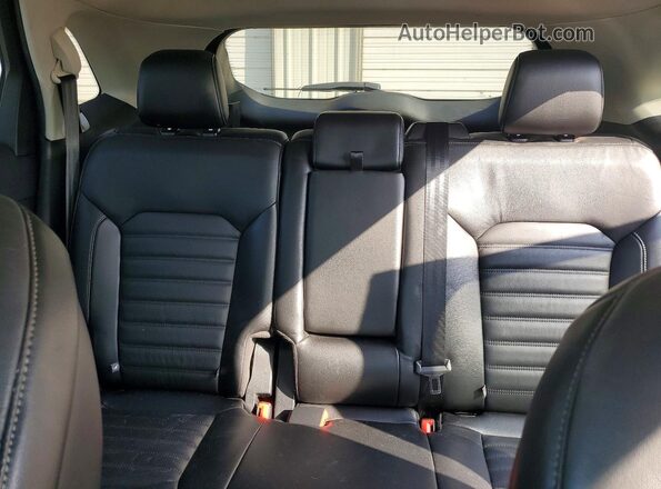2FMPK3J8XGBC41146 2016 FORD EDGE White Вид задніх сидінь