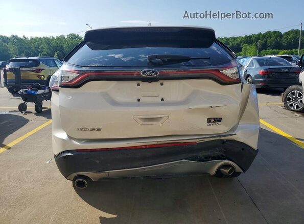 2FMPK3J8XGBC41146 2016 FORD EDGE White Вид ззаду