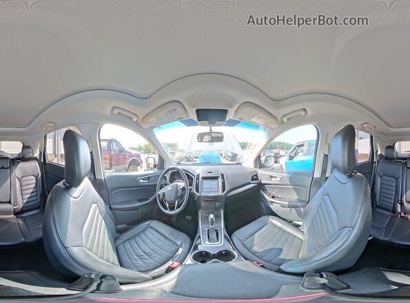 2FMPK3J8XGBC41146 2016 FORD EDGE White Панорамний вид салону 360°