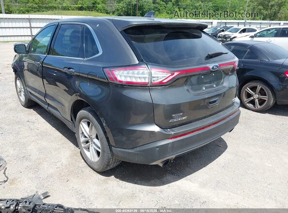 2FMPK3J90HBB82666 2017 FORD EDGE Gray Հետևի ձախ