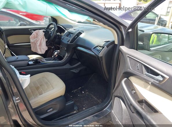 2FMPK3J90HBB82666 2017 FORD EDGE Gray Սալոնի դիմացի տեսք