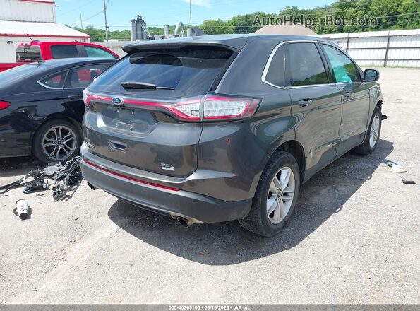 2FMPK3J90HBB82666 2017 FORD EDGE Gray Հետևի աջ