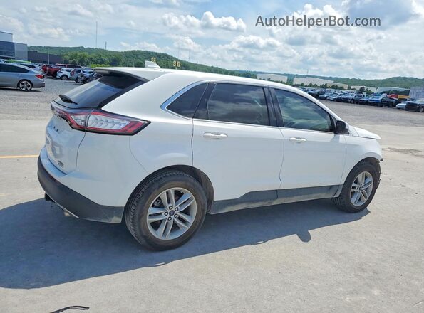 2FMPK3J90JBC37090 2018 FORD EDGE White Tył prawy