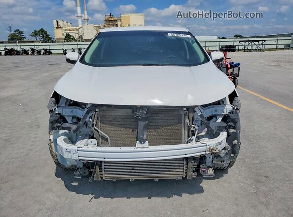 2FMPK3J90JBC37090 2018 FORD EDGE White Widok z przodu