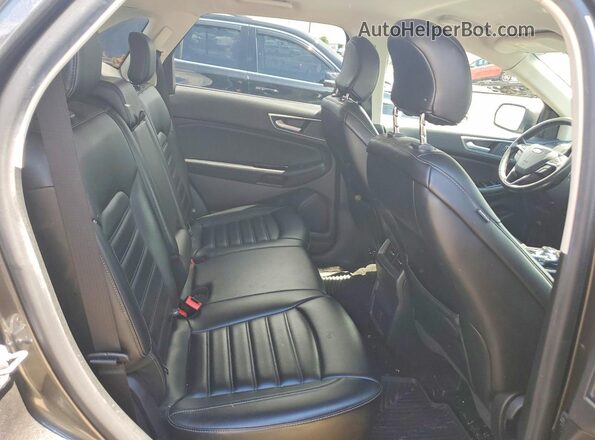 2FMPK3J90KBB36021 2019 FORD EDGE Charcoal უკანა სალონის ხედი