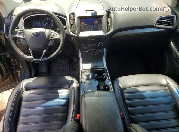 2FMPK3J90KBB36021 2019 FORD EDGE Charcoal წინა პანელის ხედი