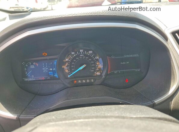 2FMPK3J90KBB36021 2019 FORD EDGE Charcoal ხელსაწყოთა პანელის ხედი
