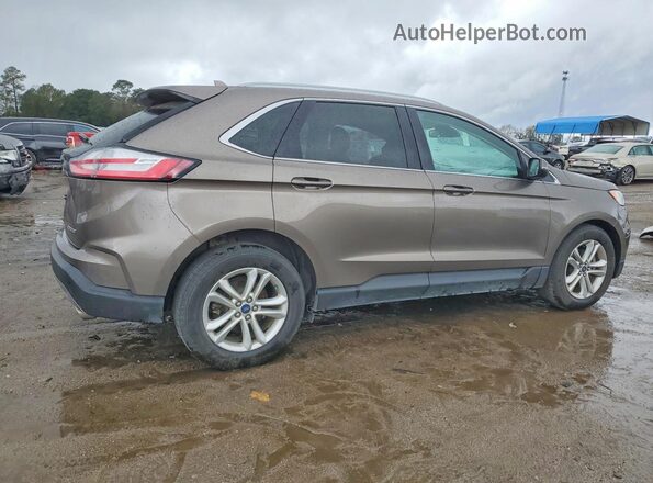 2FMPK3J90KBB78933 2019 FORD EDGE Brown Trasero derecho