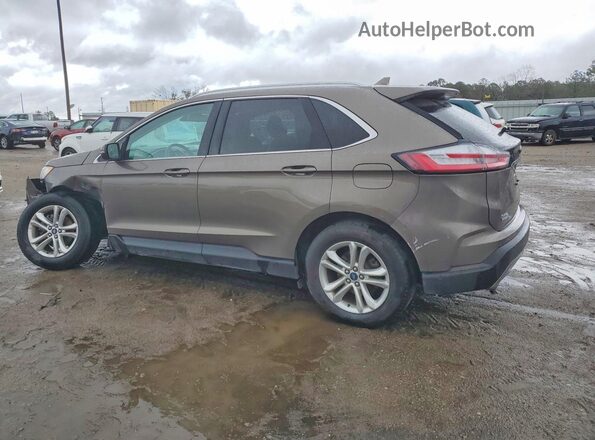 2FMPK3J90KBB78933 2019 FORD EDGE Brown Trasero izquierdo