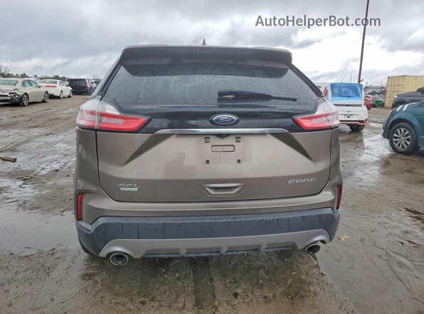 2FMPK3J90KBB78933 2019 FORD EDGE Brown Vista trasera