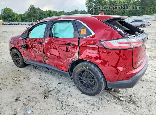 2FMPK3J90KBC62055 2019 FORD EDGE Красный Задняя левая четверть