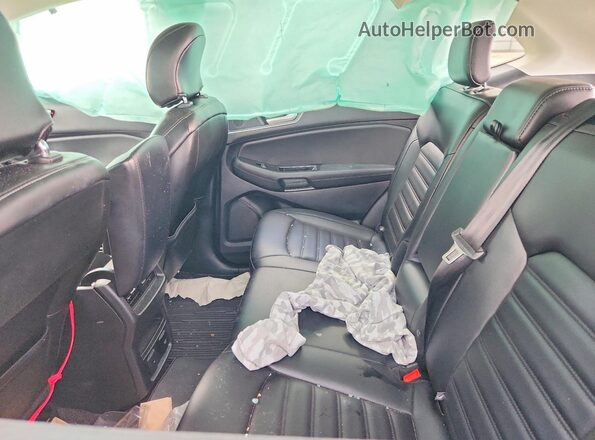 2FMPK3J90KBC62055 2019 FORD EDGE Красный Вид задней части салона