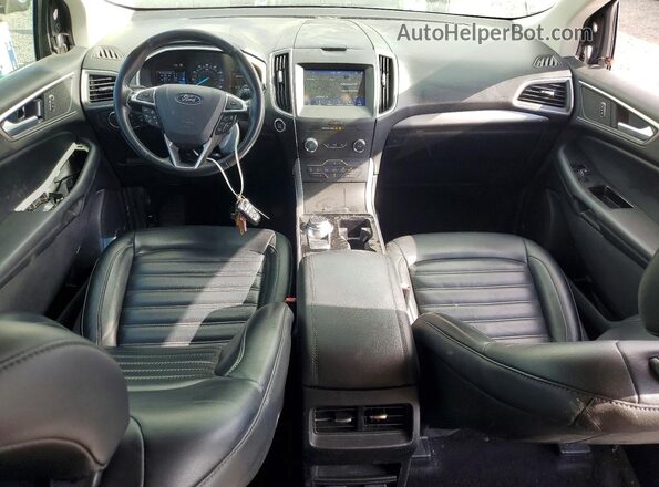 2FMPK3J90KBC75663 2019 FORD EDGE White Առջևի վահանակի տեսք