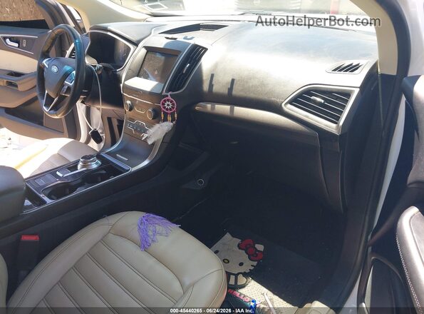 2FMPK3J90LBA46286 2020 FORD EDGE White Front interior view