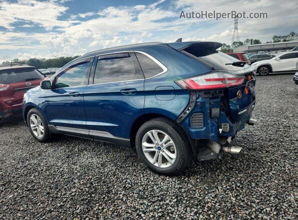 2FMPK3J90LBB45352 2020 FORD EDGE Blue უკანა მარცხენა