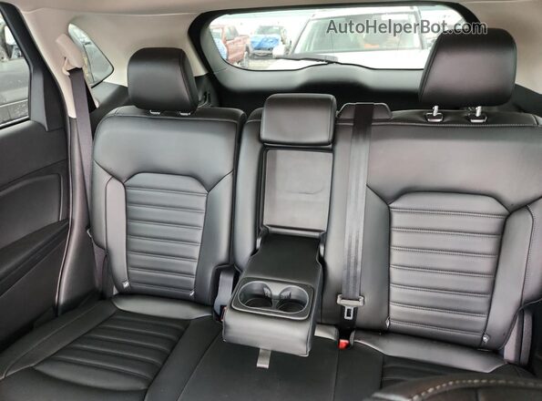 2FMPK3J90LBB45352 2020 FORD EDGE Blue უკანა სავარძლების ხედი