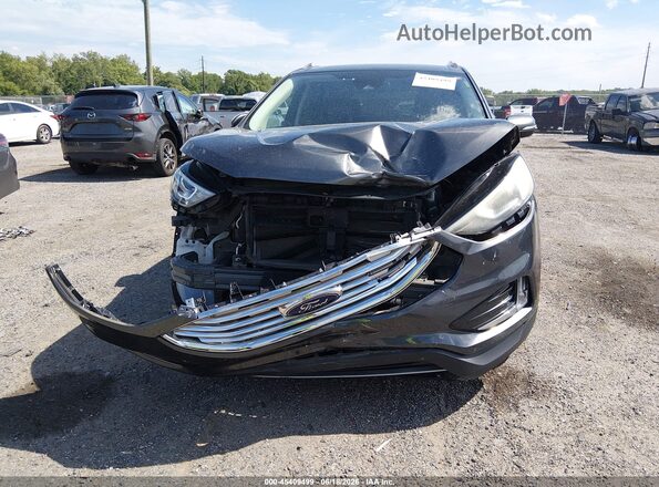 2FMPK3J90LBB61146 2020 FORD EDGE Gray Instrument cluster view