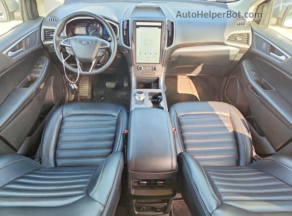 2FMPK3J90MBA05190 2021 FORD EDGE Silver Dashboard view
