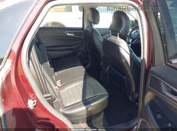 2FMPK3J91HBB04879 2017 FORD EDGE Maroon VIN sticker view