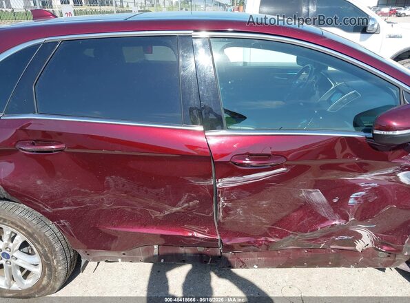 2FMPK3J91HBB04879 2017 FORD EDGE Maroon Rear interior view