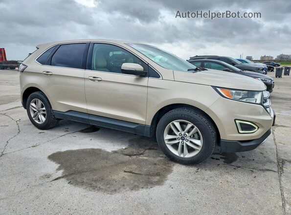 2FMPK3J91HBC10619 2017 FORD EDGE Tan Przód prawy
