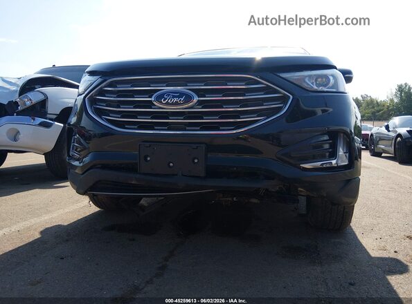 2FMPK3J91KBB77239 2019 FORD EDGE Black Vista frontal