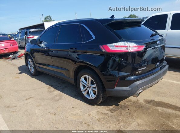 2FMPK3J91KBB77239 2019 FORD EDGE Black Trasero izquierdo