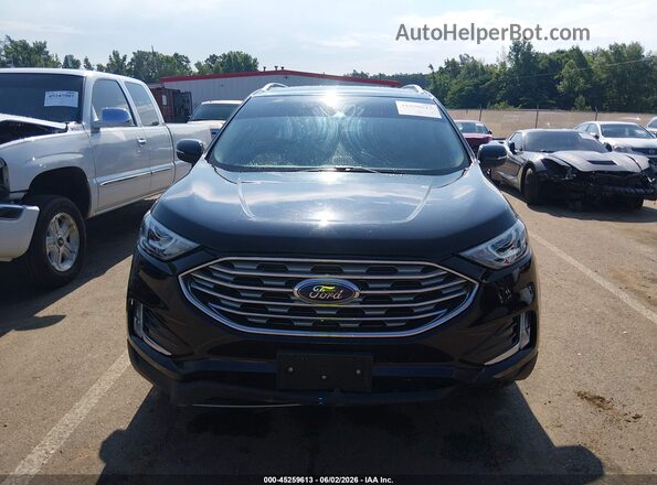 2FMPK3J91KBB77239 2019 FORD EDGE Black Vista interior trasera