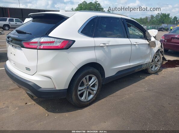 2FMPK3J91KBB99855 2019 FORD EDGE Белый Задняя правая четверть