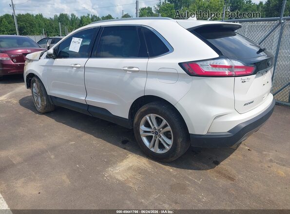 2FMPK3J91KBB99855 2019 FORD EDGE Белый Задняя левая четверть