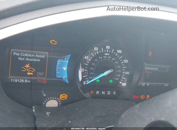 2FMPK3J91KBB99855 2019 FORD EDGE Белый Вид задних сидений