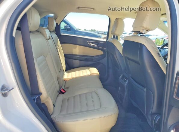2FMPK3J91LBA04497 2020 FORD EDGE White უკანა სალონის ხედი