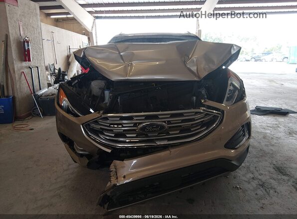 2FMPK3J91LBA49214 2020 FORD EDGE Gold Widok zestawu wskaźników