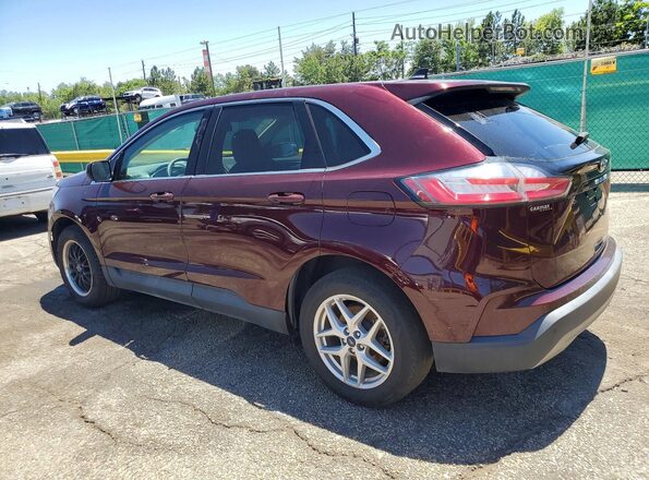 2FMPK3J91MBA21396 2021 FORD EDGE Burgundy Tył lewy