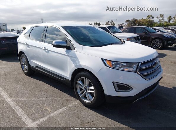 2FMPK3J92HBB31413 2017 FORD EDGE White Front view