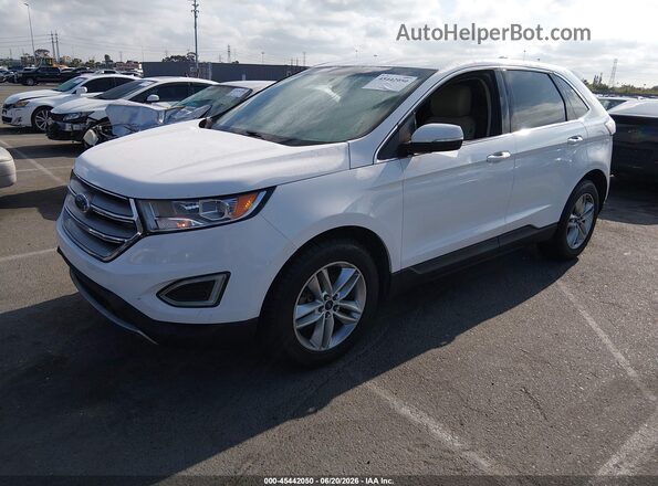 2FMPK3J92HBB31413 2017 FORD EDGE White Front left