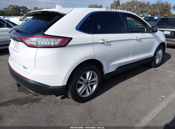2FMPK3J92HBB31413 2017 FORD EDGE White Rear right