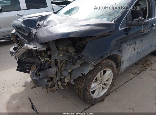 2FMPK3J92HBB56456 2017 FORD EDGE Black Դիմացի տեսք