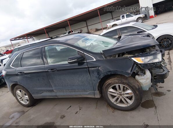 2FMPK3J92HBB56456 2017 FORD EDGE Black Սարքավորումների վահանակի տեսք