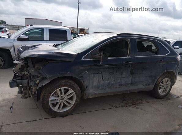 2FMPK3J92HBB56456 2017 FORD EDGE Black Սալոնի հետևի տեսք