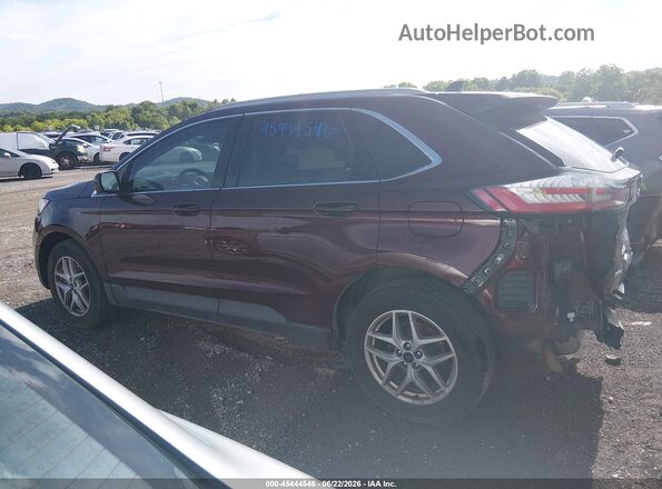 2FMPK3J92MBA16191 2021 FORD EDGE Maroon 