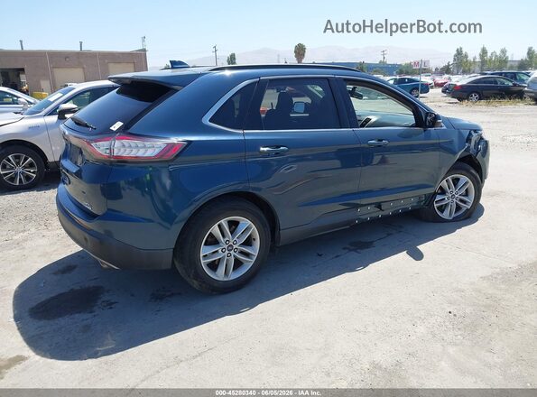 2FMPK3J93GBC11818 2016 FORD EDGE Blue 