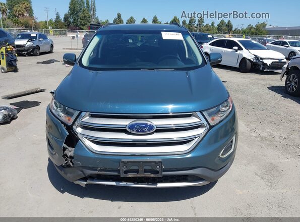 2FMPK3J93GBC11818 2016 FORD EDGE Blue 