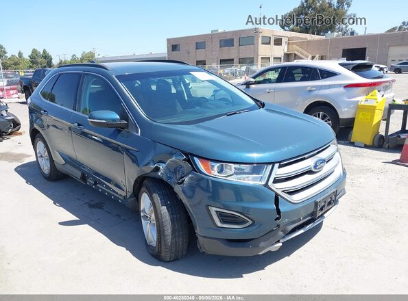 2FMPK3J93GBC11818 2016 FORD EDGE Blue 