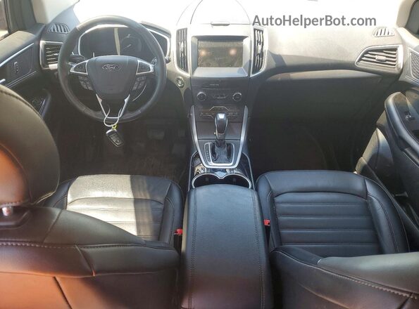 2FMPK3J93HBB34434 2017 FORD EDGE Black Vista del salpicadero