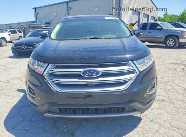 2FMPK3J93HBB34434 2017 FORD EDGE Black Vista frontal