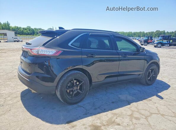 2FMPK3J93HBB34434 2017 FORD EDGE Black Trasero derecho