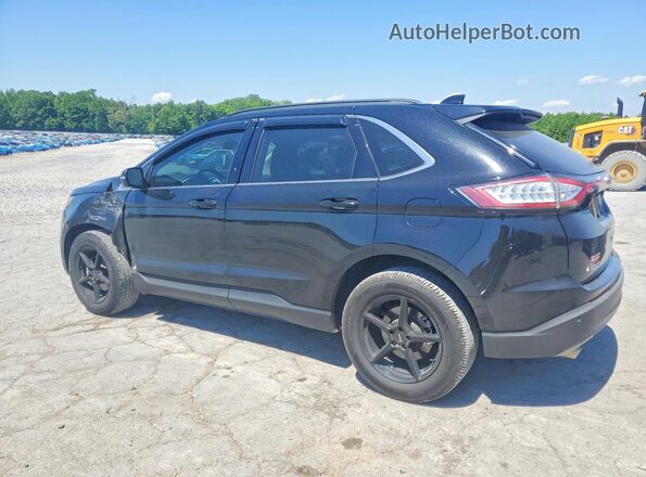 2FMPK3J93HBB34434 2017 FORD EDGE Black Trasero izquierdo
