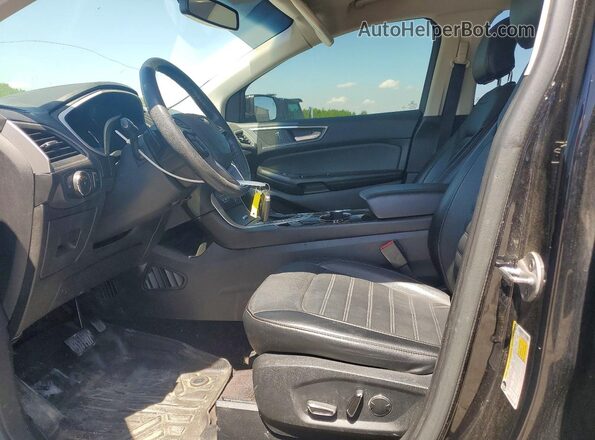 2FMPK3J93HBB34434 2017 FORD EDGE Black Vista interior delantera