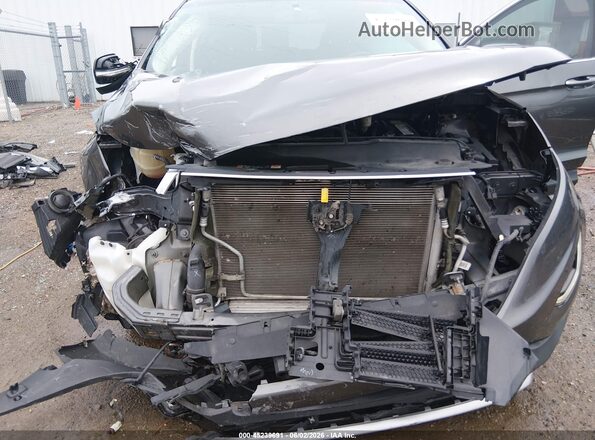 2FMPK3J93HBB58667 2017 FORD EDGE Gray Դիմացի տեսք